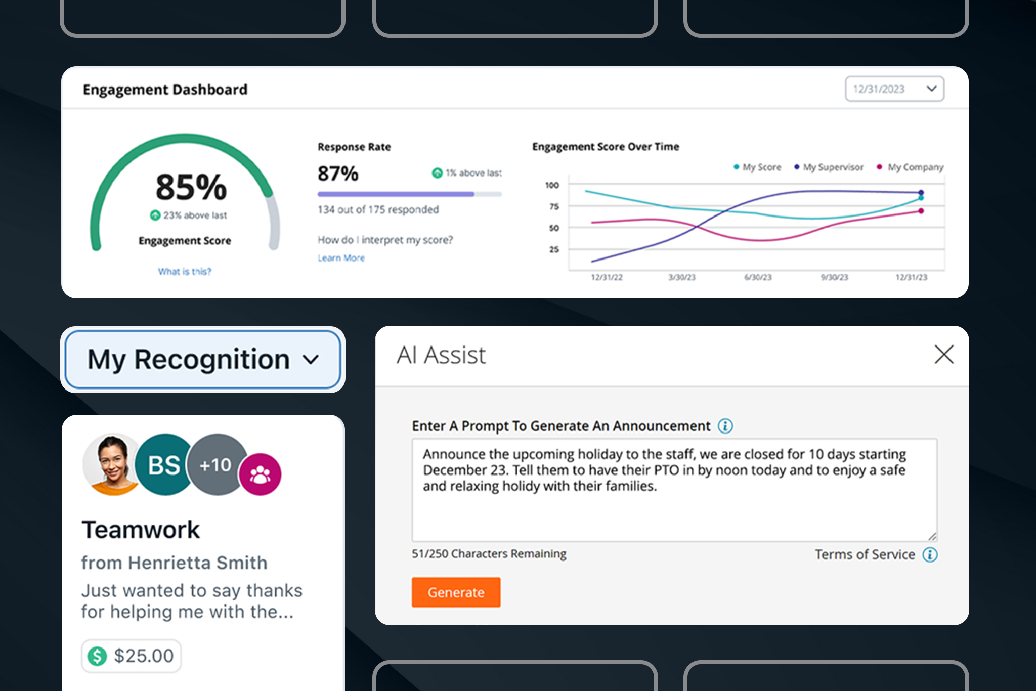 Building Culture and Boosting Engagement with AI
